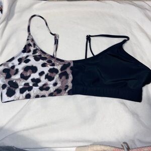 half Cheetah bathing suit top